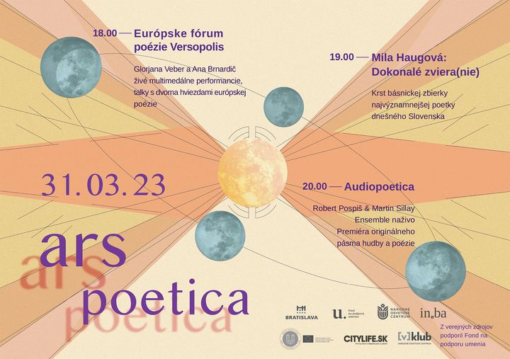 V-klub: Ars poetica, 31. 3. 2023