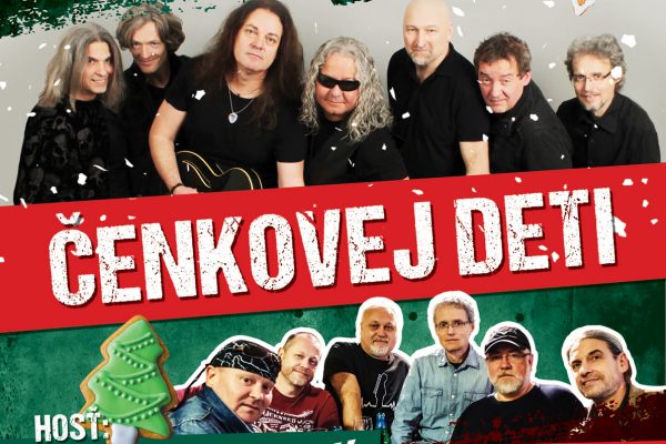 V-klub: Vianočný koncert kapely Čenkovej deti, 16. 12. 2023