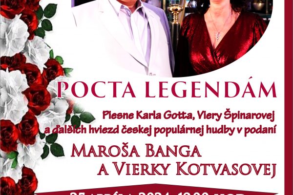 V-klub: Pocta legendám, 25. 4. 2024