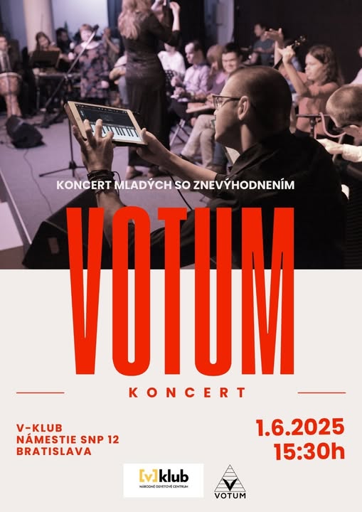 V-klub: Koncert VOTUM, 1. 6. 2025