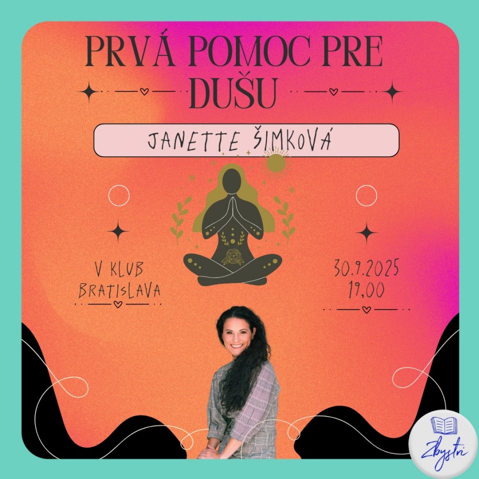 V-klub: Prvá pomoc pre dušu, 30.9.2025