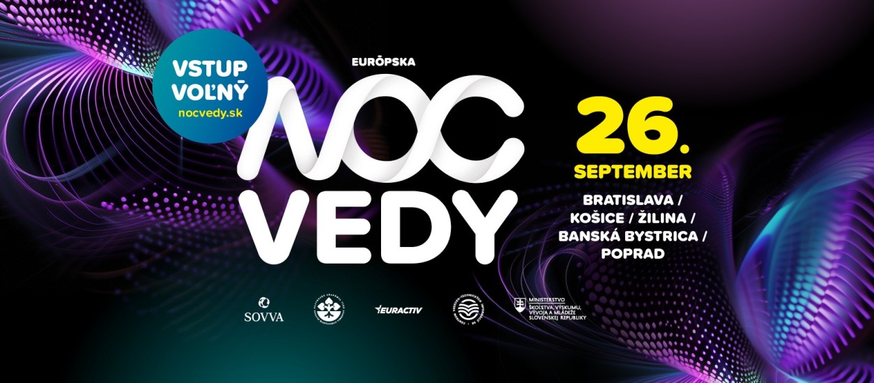 V-klub: Noc vedy, 26. 9. 2025