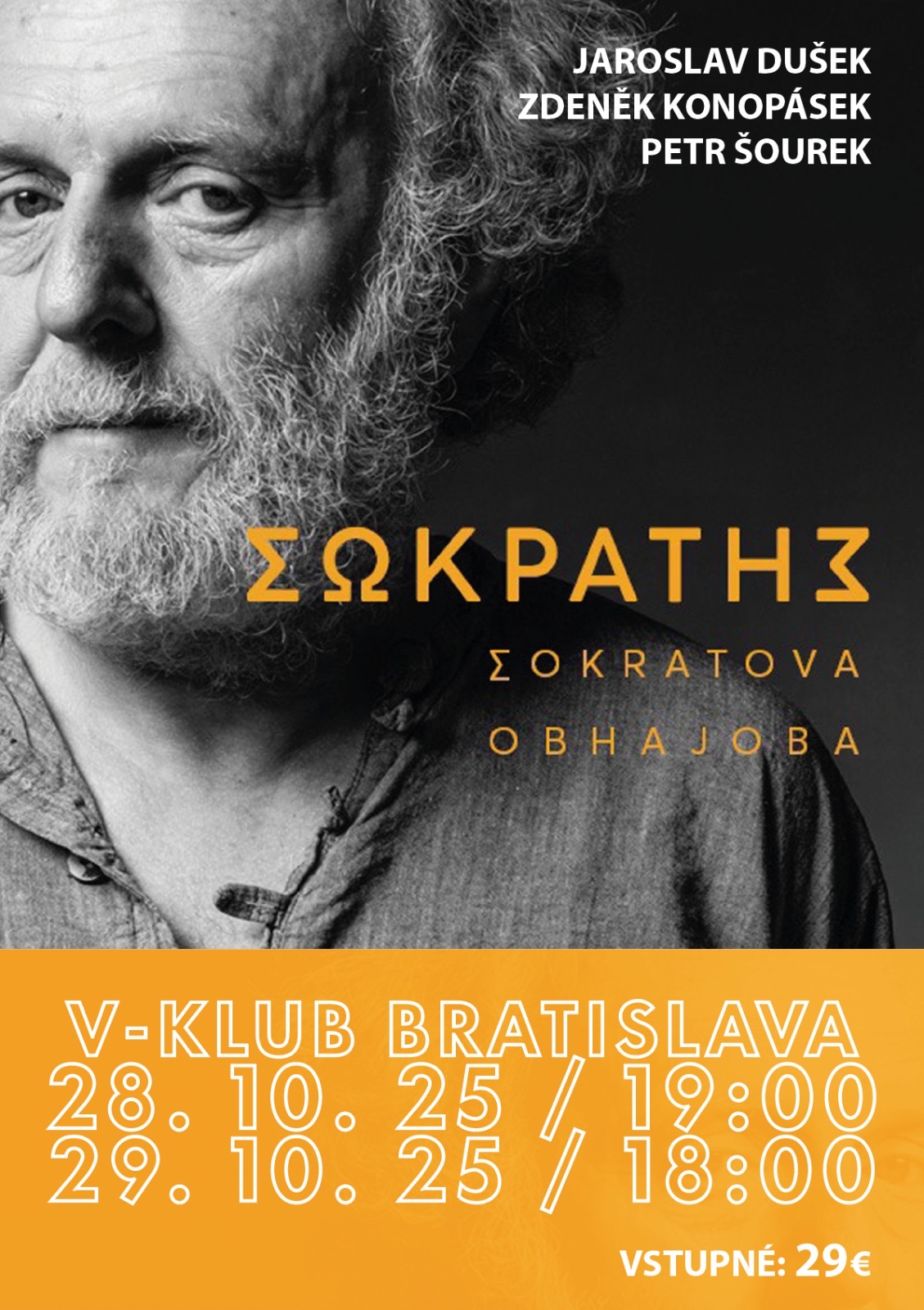 V-klub: SOCRATES – Sokratova obhajoba, 10/2025