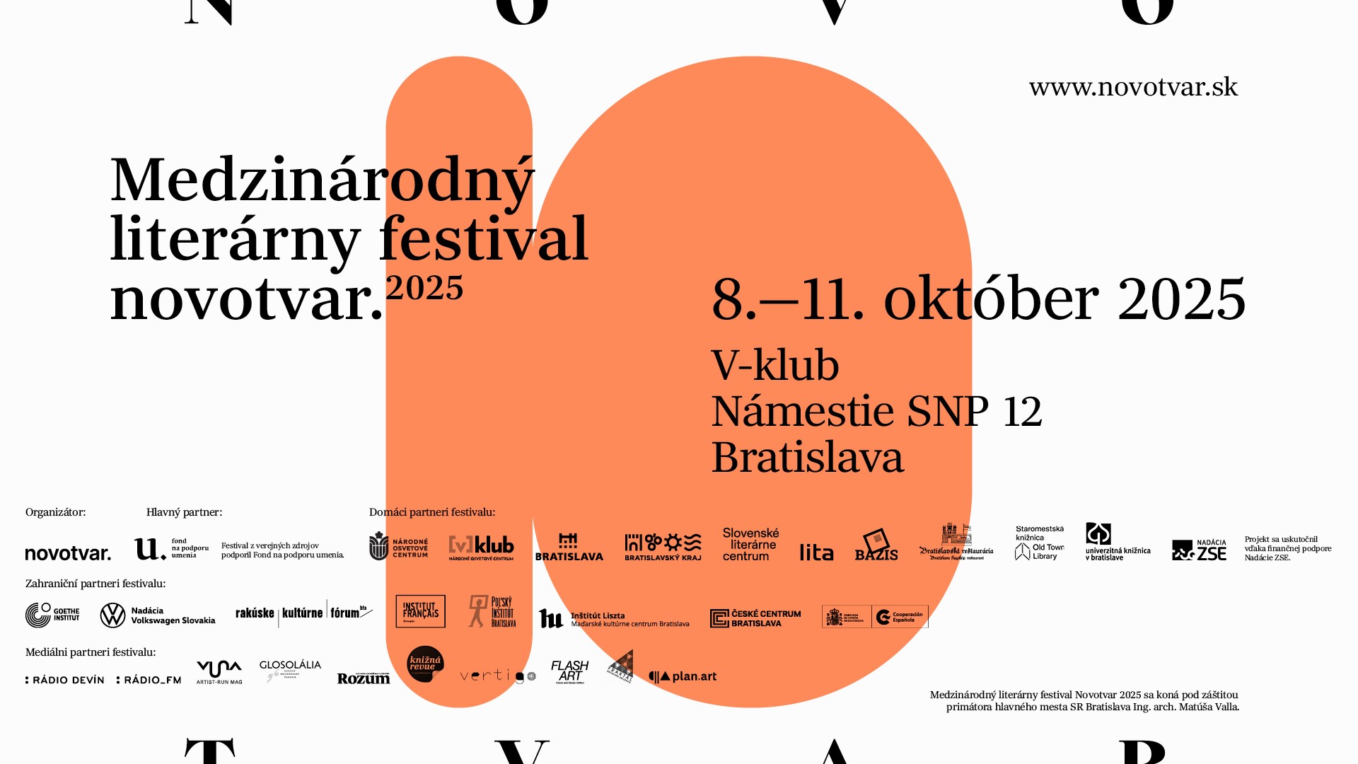 V-klub: Festival Novotvar, 10.2025