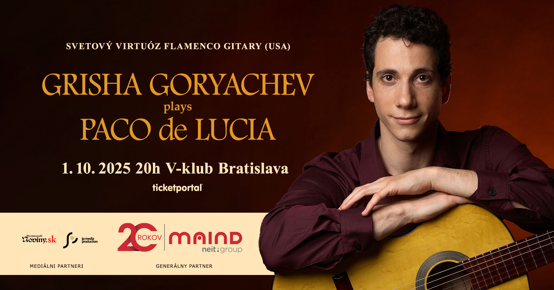 V-klub: Grisha Goryachev, 1. 10. 2025