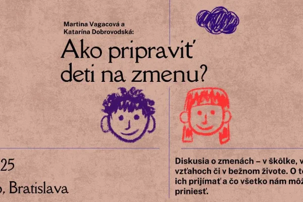 V-klub: Ako pripraviť deti na zmenu, 27. 11. 2025