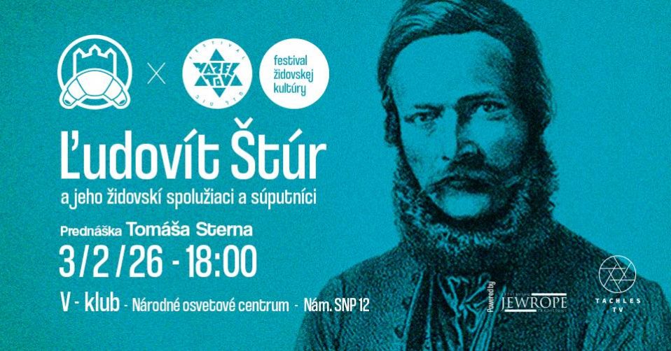 V-klub: Bratislavské rožky - Ľudovít Štúr, 3.2.2026