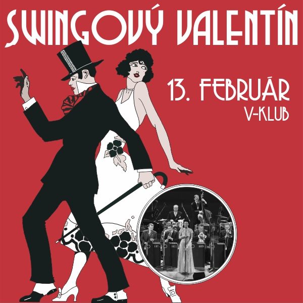 V-klub: SWINGOVÝ VALENTÍN, 13. 2. 2026