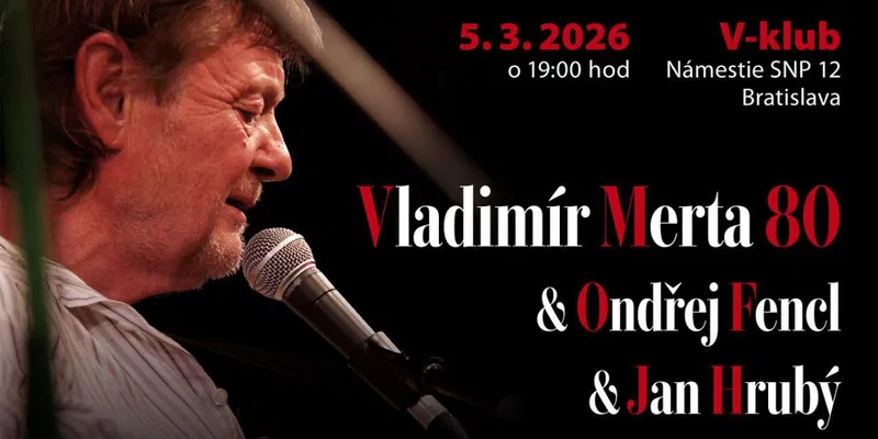 V-klub: Vladimír Merta 80, 5.3.2026