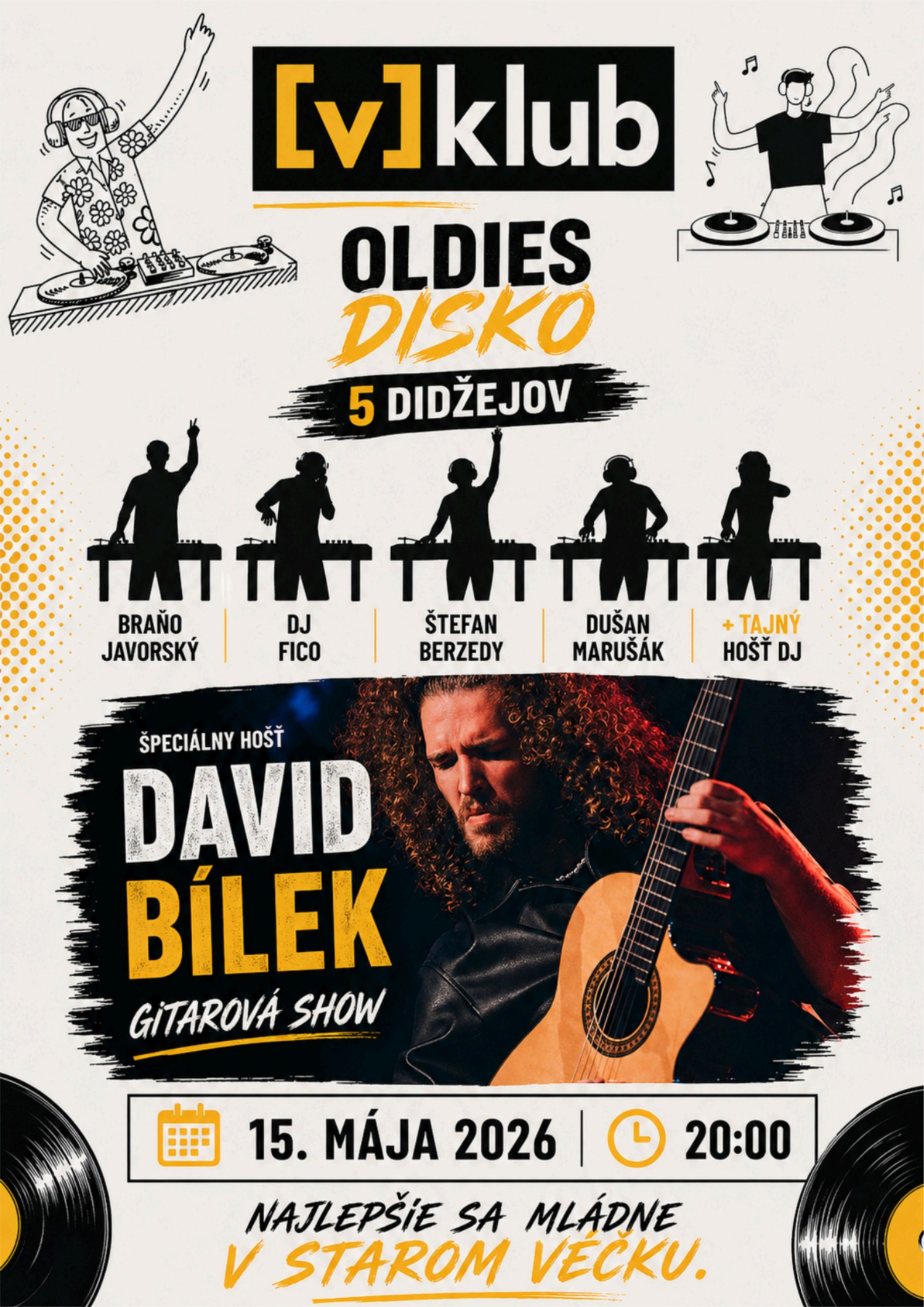 V-klub: Májová Véčkovica, 15. 5. 2026