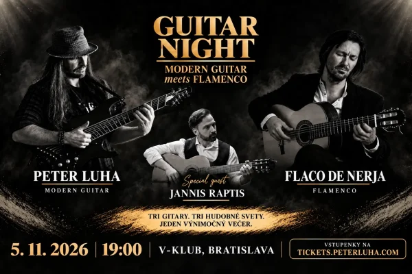 V-klub: GUITAR NIGHT, 5. 11. 2026