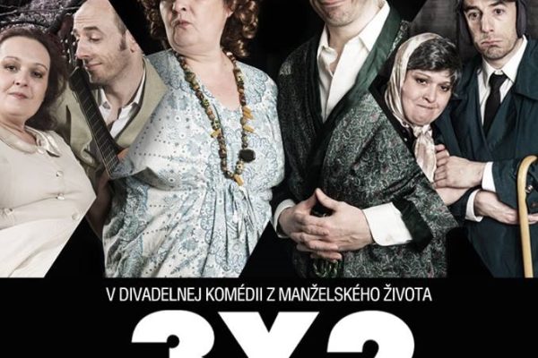 V-klub: Komédia 3x2 – komédia z manželského života