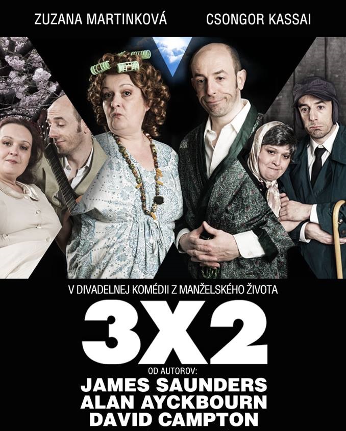 V-klub: Komédia 3x2 – komédia z manželského života
